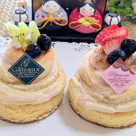 【ひな祭り】美味しくて可愛い！洋菓子と和菓子のハイブリッドスイーツ完成しました。