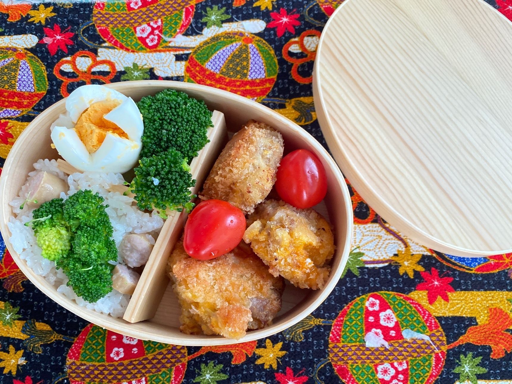 エリンギごろごろかさ増しメンチカツ弁当