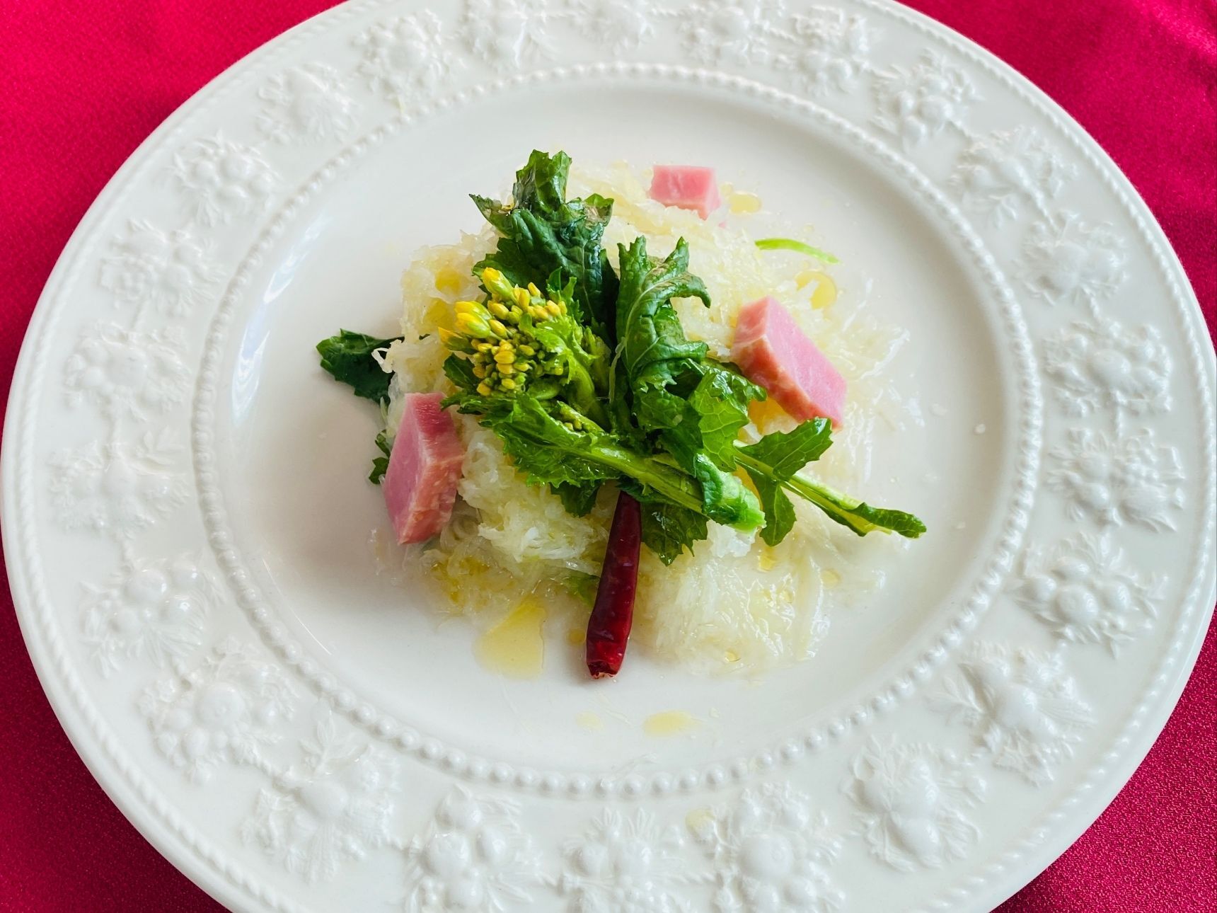 罪悪感無しで食べられる「大根でペペロンチーノ」