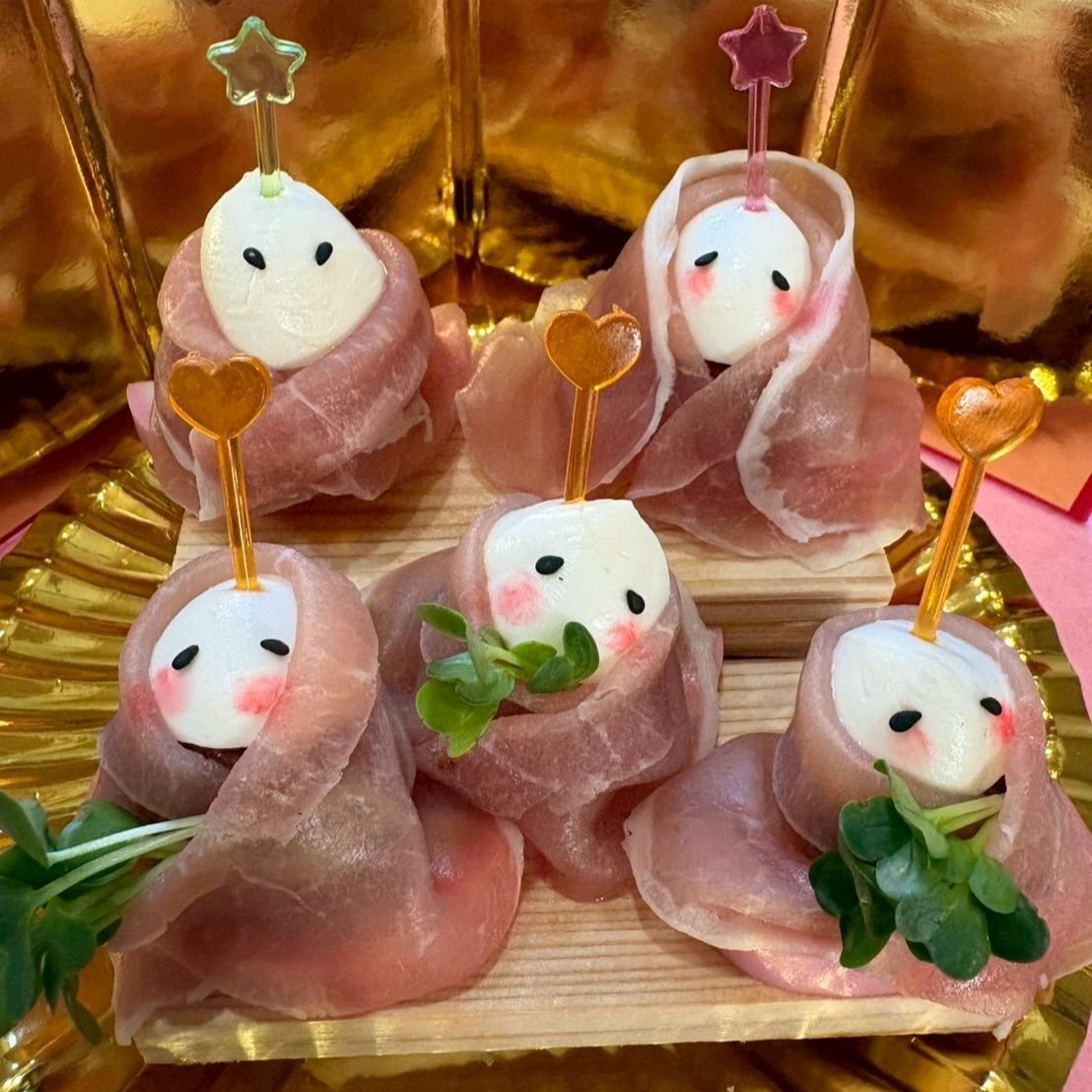 そして最後まで付けるかどうか悩んだお顔！