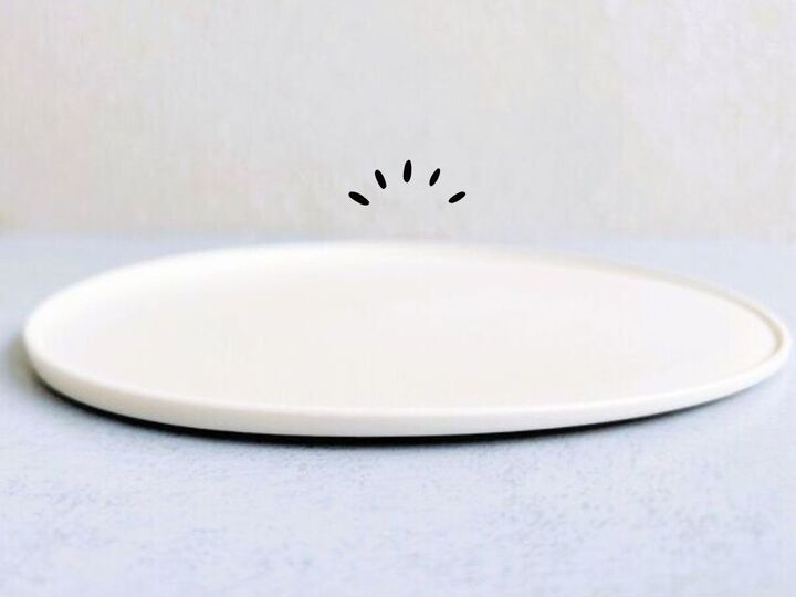 【ダイソー】ただの平皿ではありません!ズボラな私は嬉しすぎて…「これなら何枚あってもイイ♪」