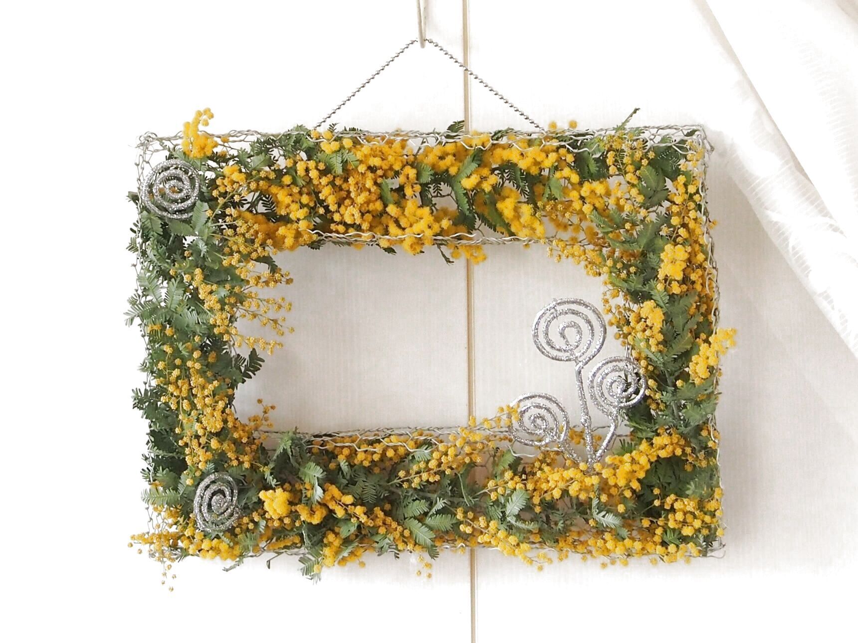 オーナメントを挟みます