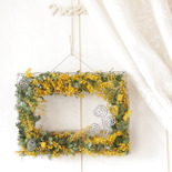 2026 ミモザのリース スクエア型です　