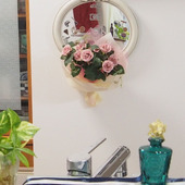 キッチンも「薔薇のブーケ」で春が来ました～