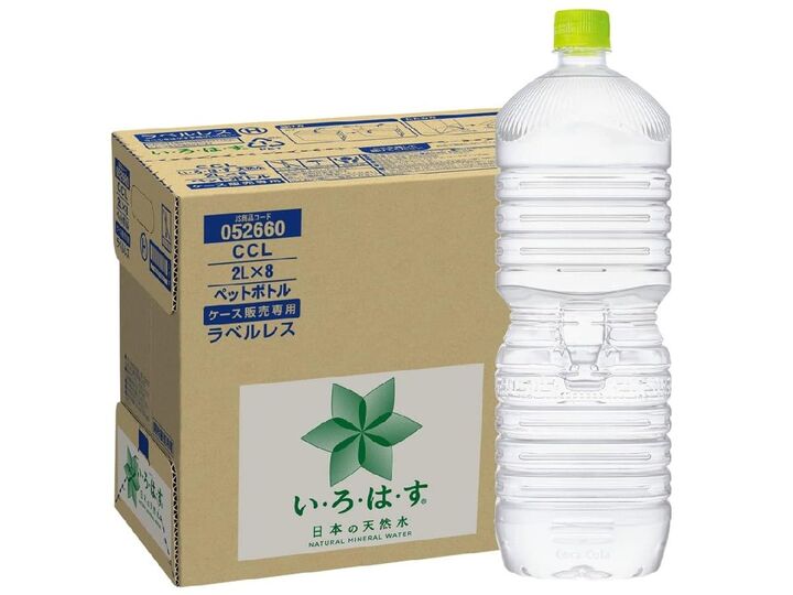 日々の飲用・料理に便利!【ミネラルウォーター】をAmazonタイムセールでお安くストック!ラベルレスで時短・備蓄にもなりますよ♪