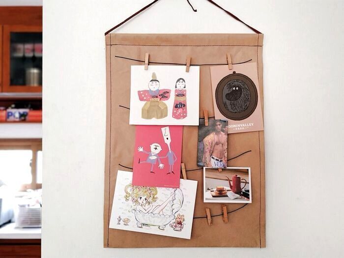 好きを飾ろう！米袋で作る「ウォールクリップ」