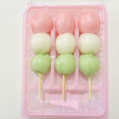 【男の子ママもひな祭り】菱餅に憧れて三色だんごを購入→なんちゃってが完成「サイズ感がちょうどいい」