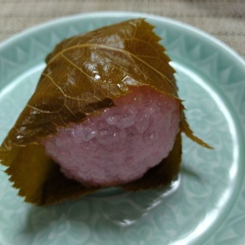 ふっくらした桜餅