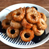 ぱぱっと作れる！ちくわの甘辛炒め