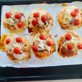 「ミートピザ」簡単で超美味しい。ミートソースを短縮しても味は変わらない