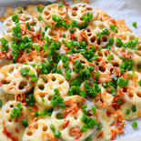 れんこんと干しえびのチーズ焼き