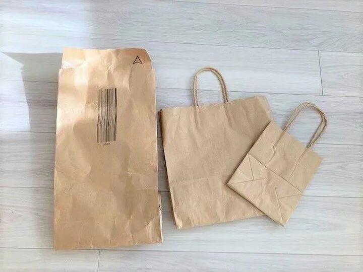 捨てないで!宅配便やウーバーイーツの茶色の封筒&紙袋がちょうどいい♡家事にこんなに使える!