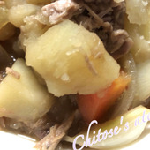 お肉の代わりにツナを使って『ツナじゃが』