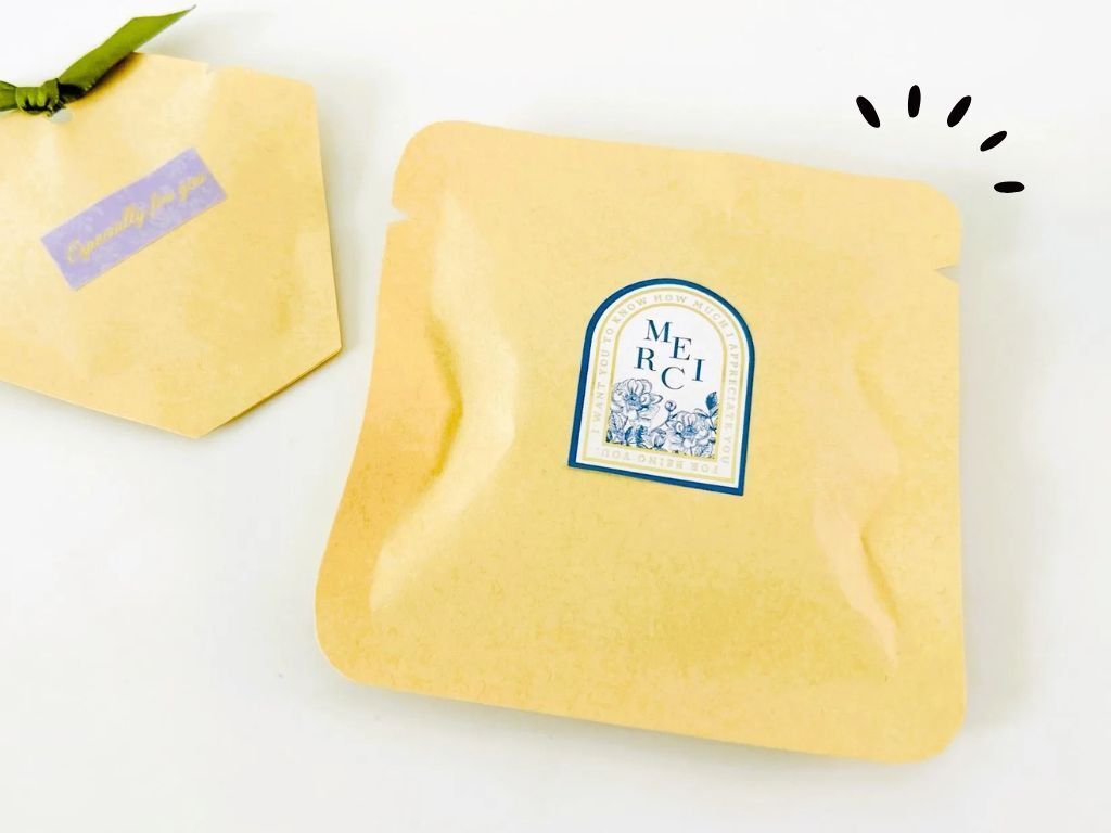 シンプルな『茶封筒』がおしゃれギフトバッグに大変身♡おうちに余ってたらやってみて！