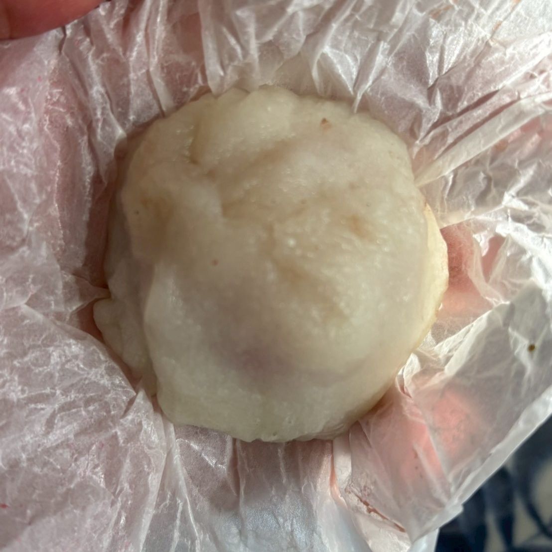 最後は指で摘まんでしっかり閉じてください。