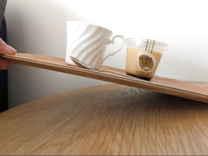 【ニトリ】このトレーが凄い！！傾けても、階段を上っても大丈夫！