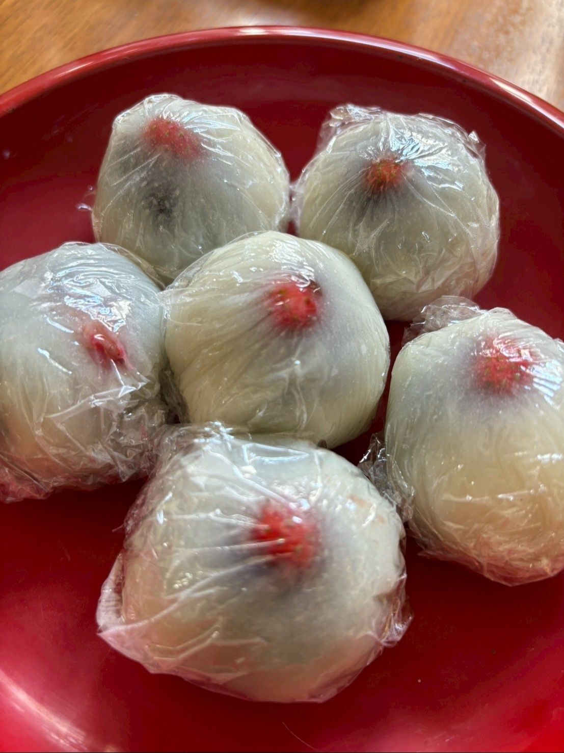 切り餅で簡単＜苺大福＞！