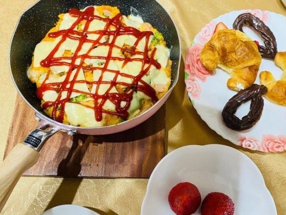 パン粉の大量消費を美味しくキッシュに〜