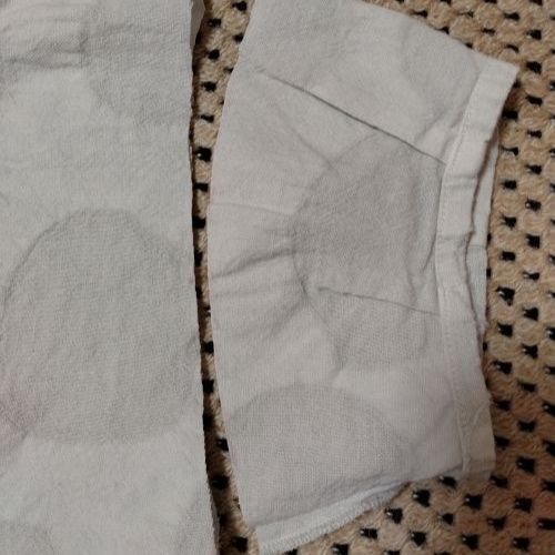 長すぎる袖を切って活動しやすいチュニックにリメイク