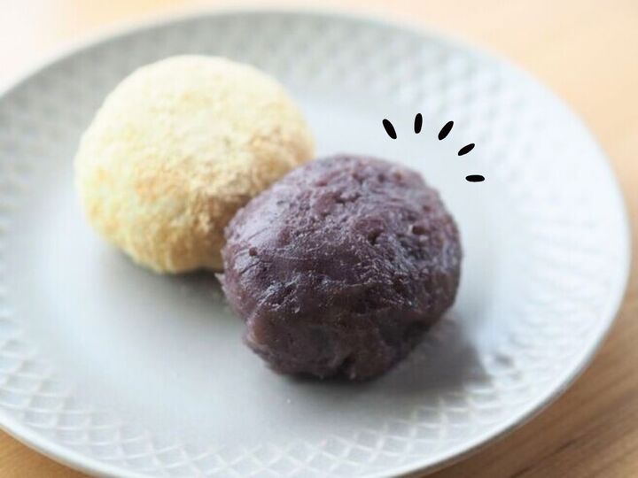 もち米は不要!しかもレンチンで!?簡単&おいしい「おはぎ」の作り方。