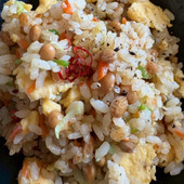 究極のおウチご飯！＜納豆チャーハン＞