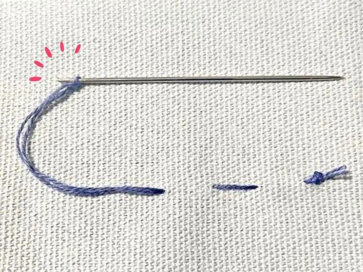 糸が短くても大丈夫!キレイに『玉止め』する裏ワザ。知っておくと超便利♡