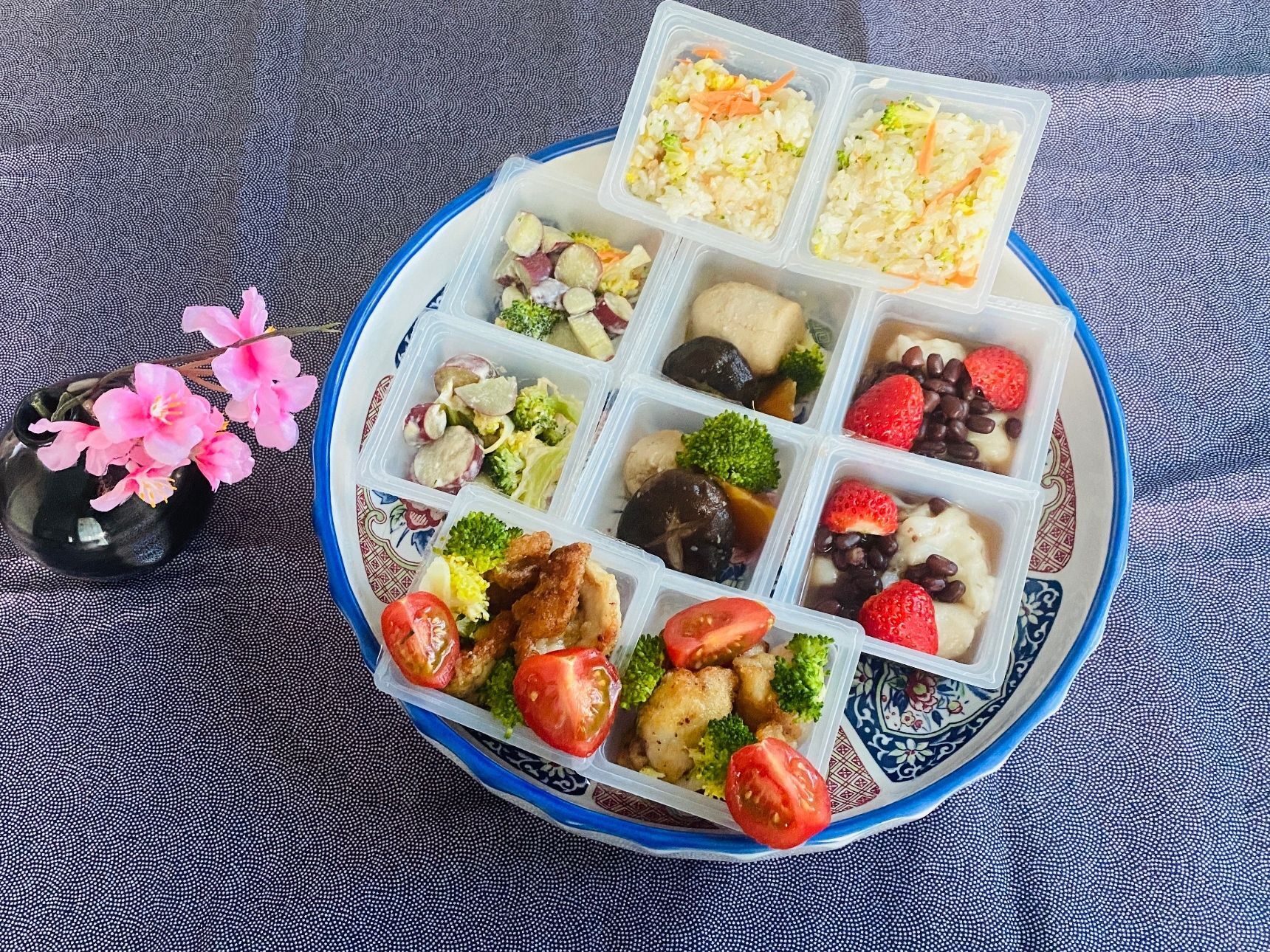 味移りなし！お花見弁当一段で豪快に盛りつけたい時のコツと包み方