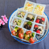 味移りなし！お花見弁当一段で豪快に盛りつけたい時のコツと包み方