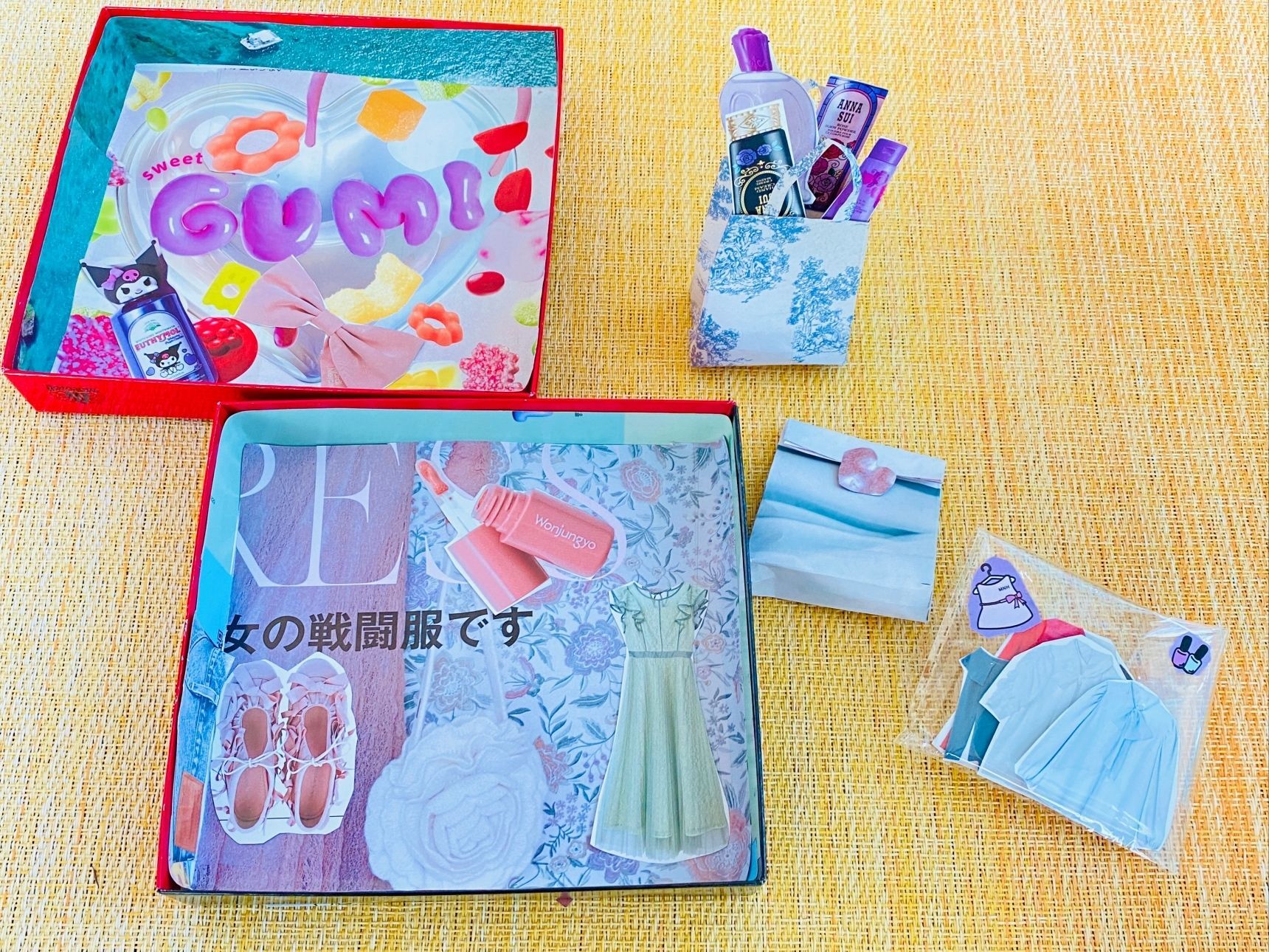 ハマる楽しさ！雑誌の切り抜きでコラージュ作り