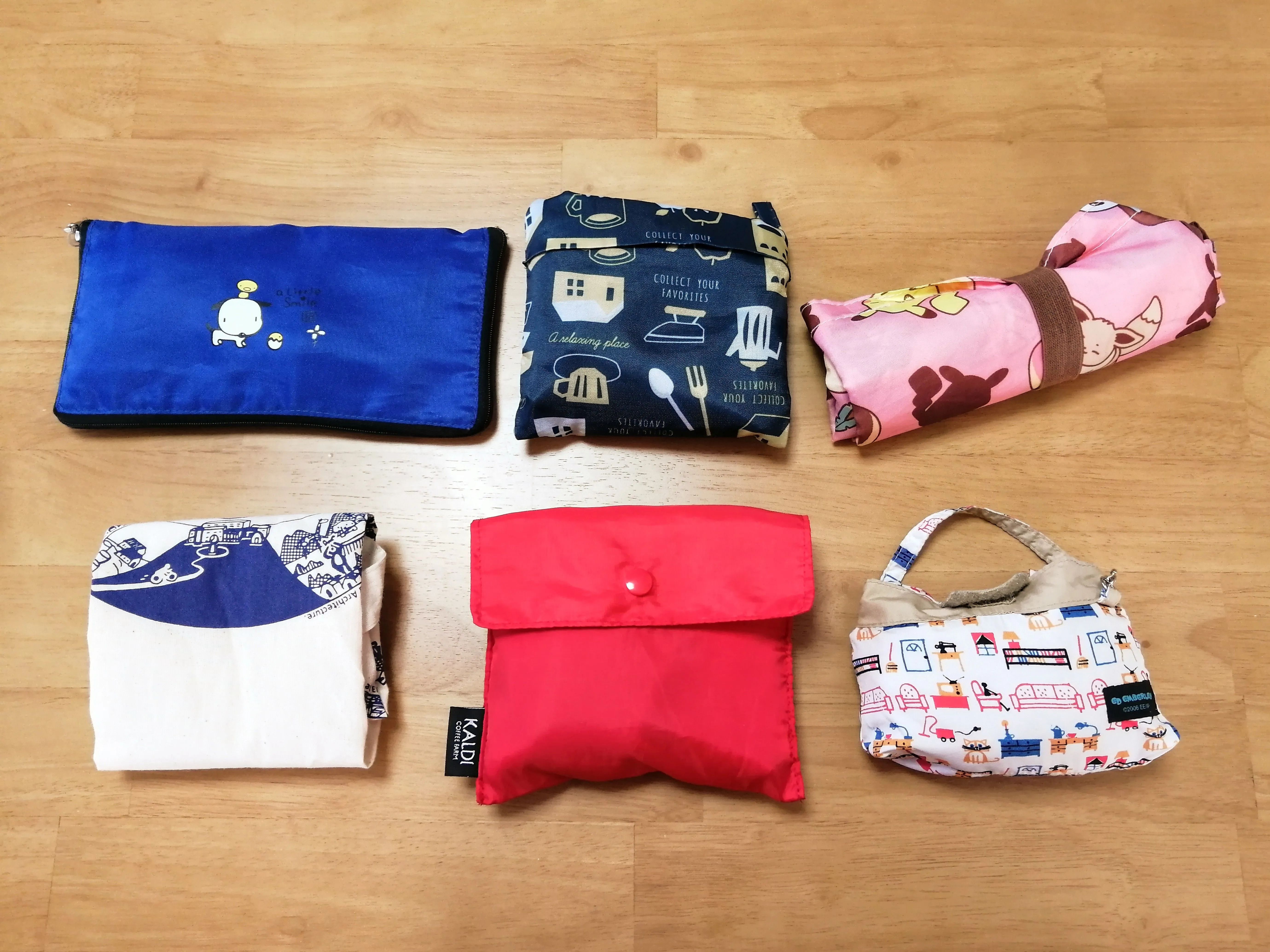 【断捨離待った！】余ってるエコバッグを一旦集めてみて！捨てる前に〈収納アイテム〉として使ってみたら正解でした♪