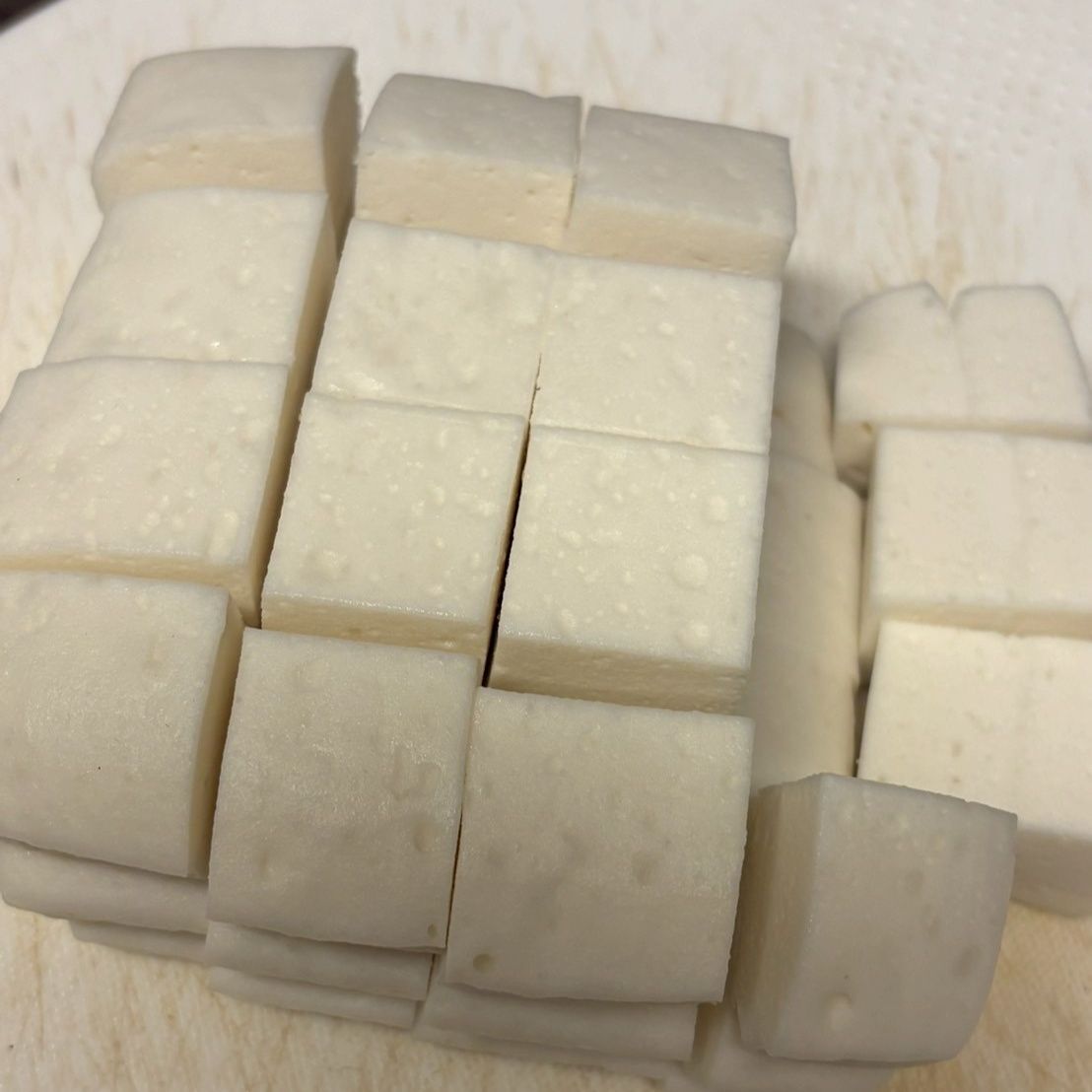 小さな四角のさいの目切りが良いです！