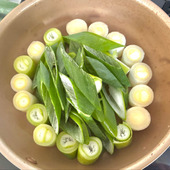 お野菜が安い！「ネギがたくさん食べたーい」【しゃぶスキー】は作れないけど…簡単調理で美味しい！