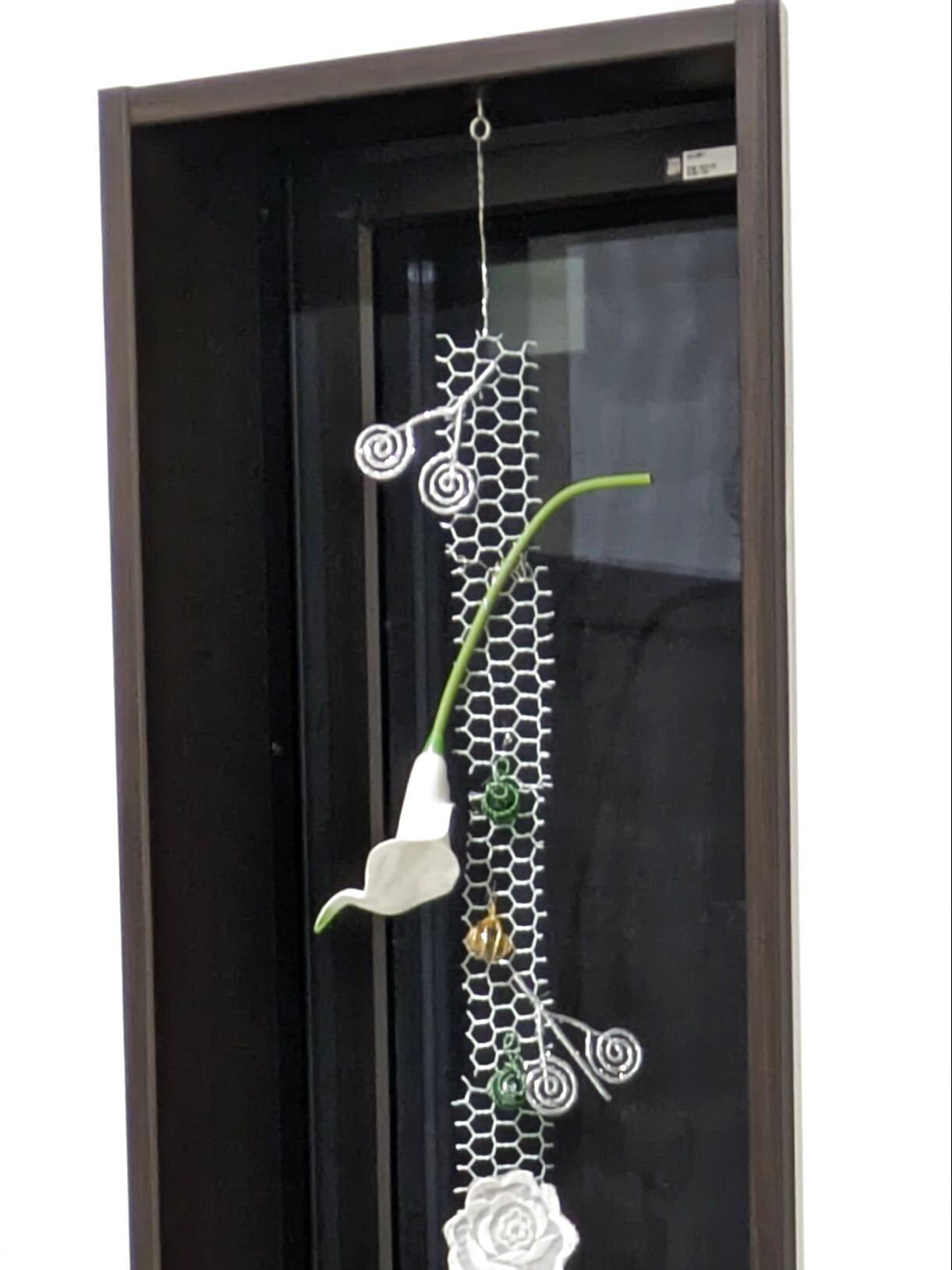 ガーランド左を上からズームします