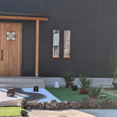 リフォームした家の「庭づくり」しました～