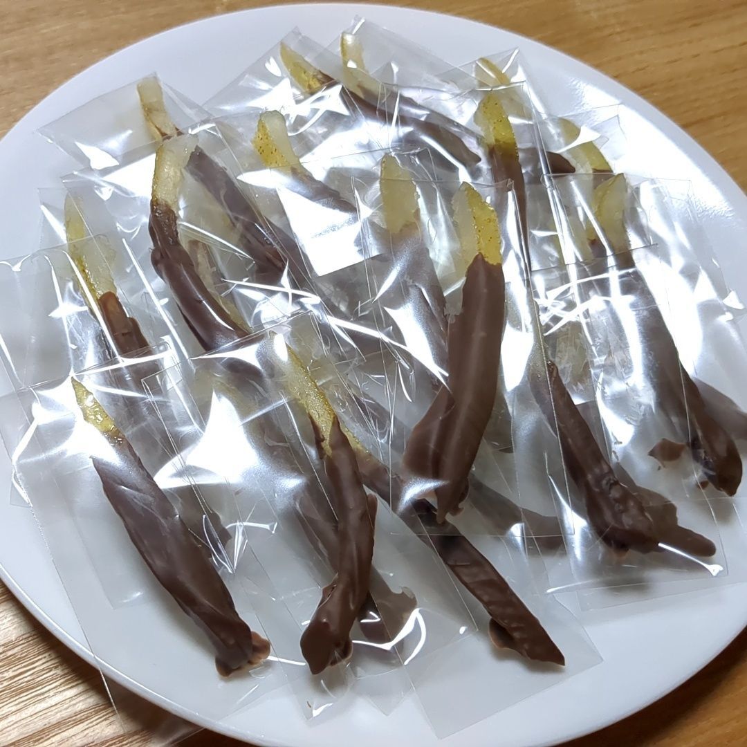 今まで捨てていたのがもったいない！！文旦の皮でオランジェット！