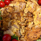 粉チーズを入れるだけでグッと美味しくなるピカタ！