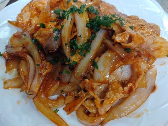 器に盛りつける