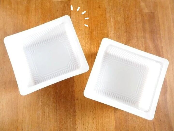豆腐の空きパック、捨てません!この大きさとカタチがちょうどいい♪