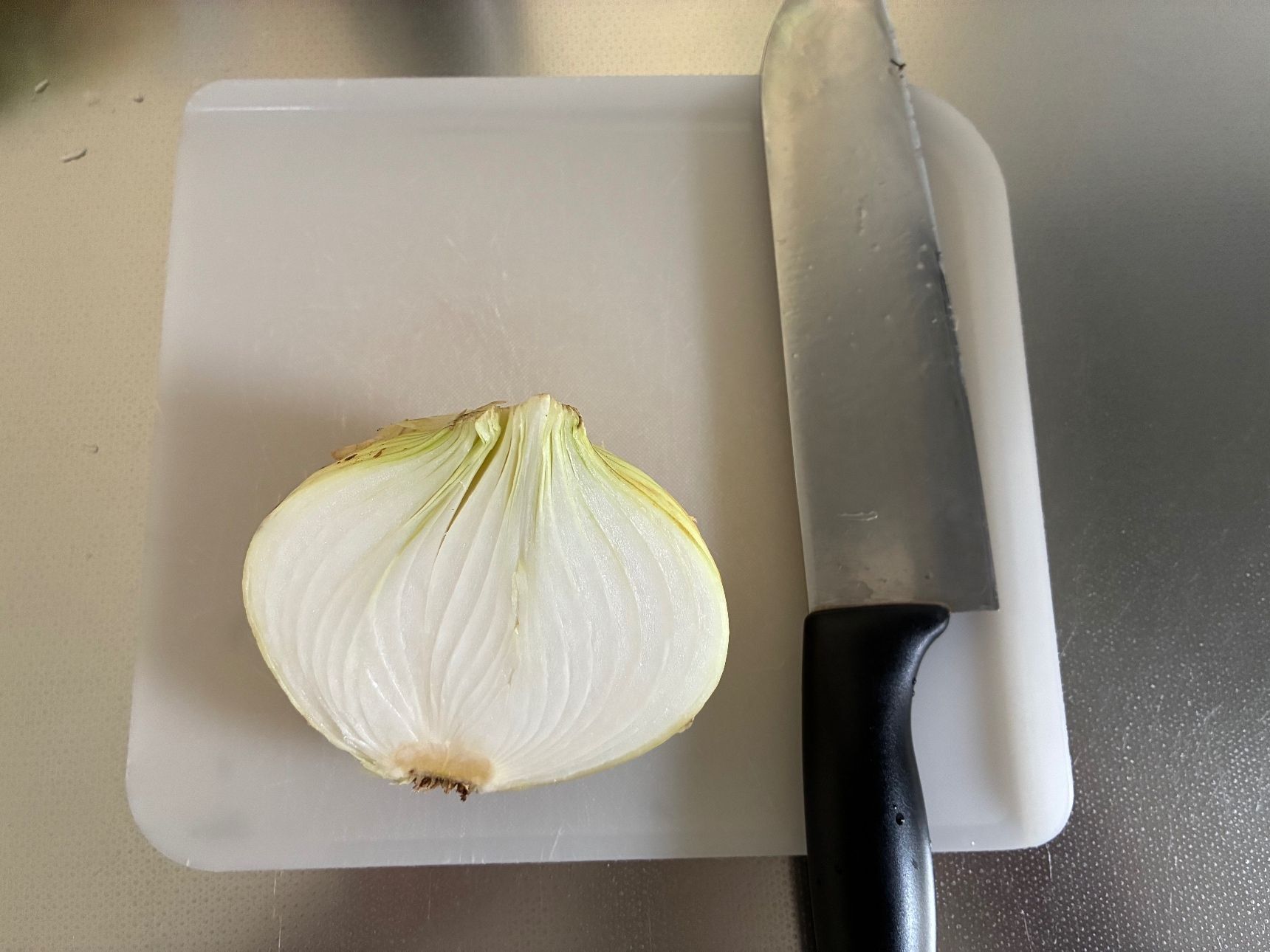 新たまをスライス