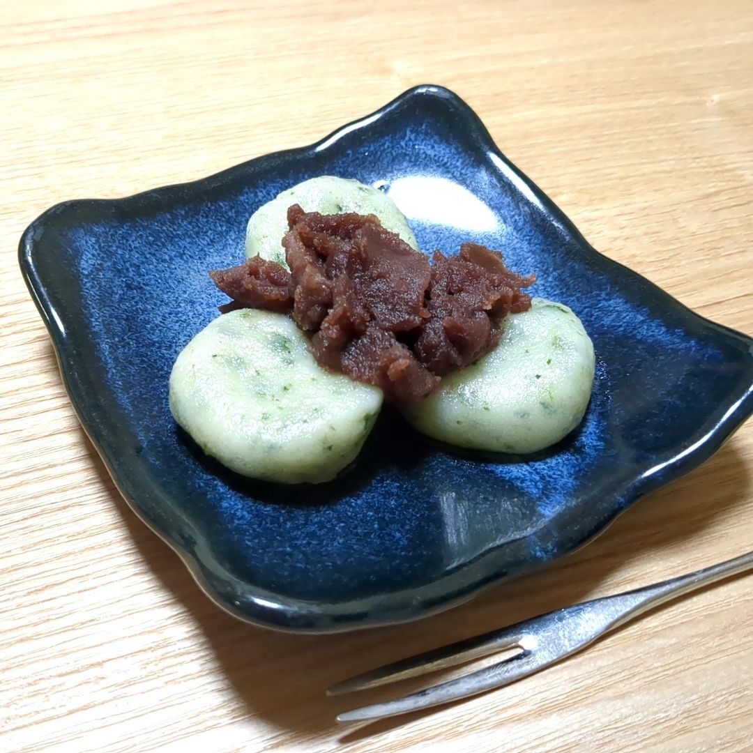春のおやつ！ヨモギのお団子