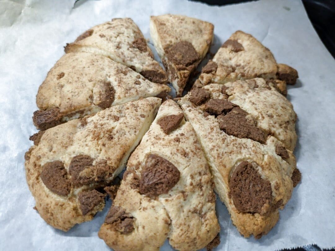 170度のオーブンで20分焼く