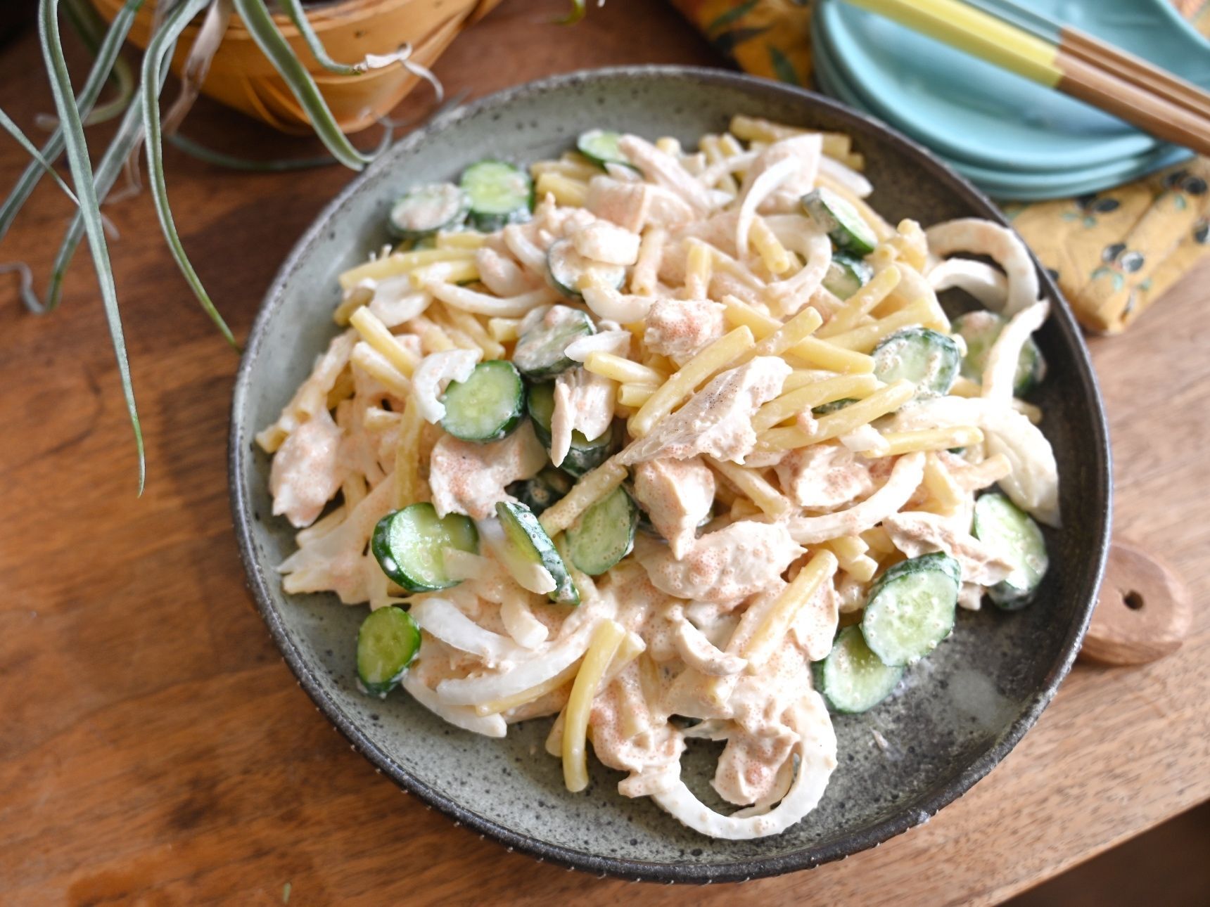 お皿に盛り付け完成！