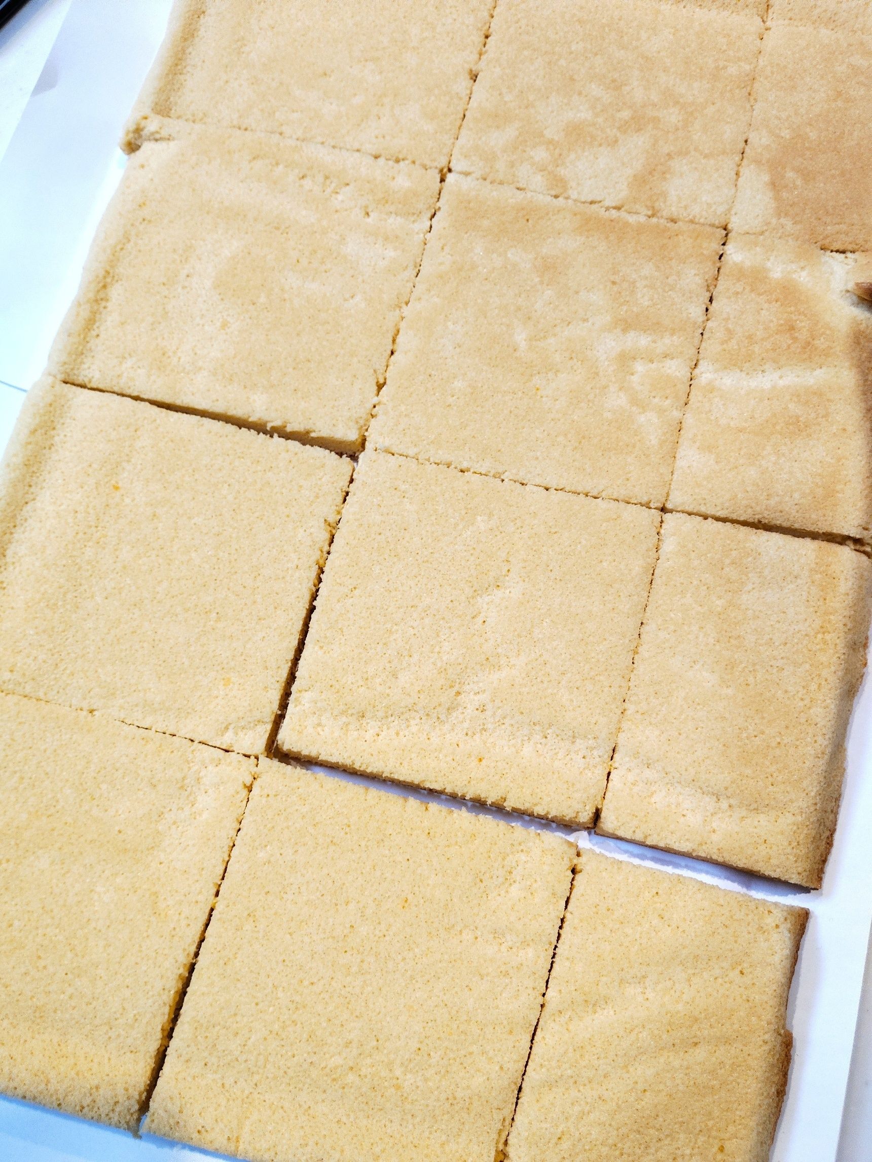 シフォンロール生地を焼く②