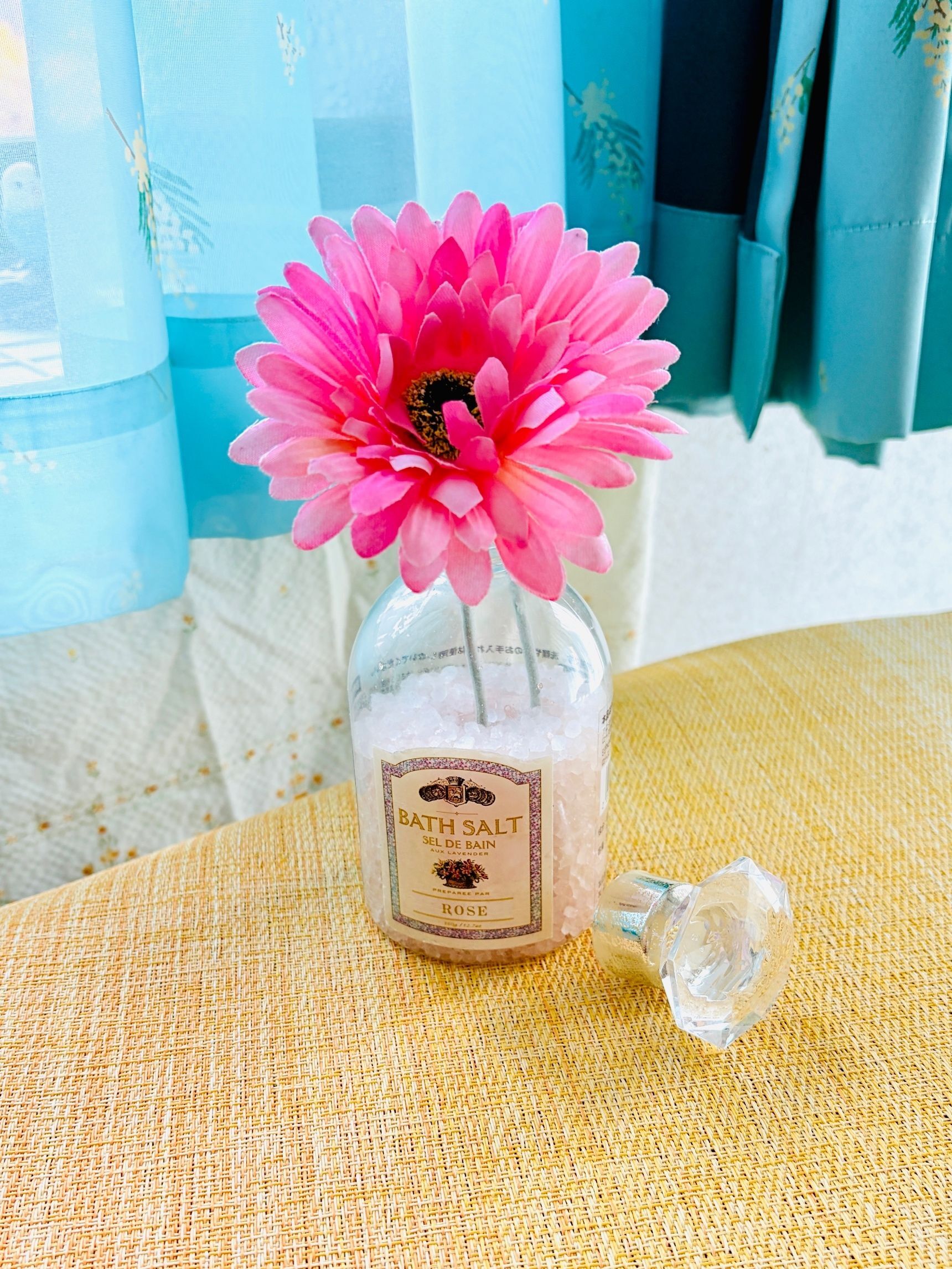 材料たったふたつ！眠っていた入浴剤で春かおる芳香剤