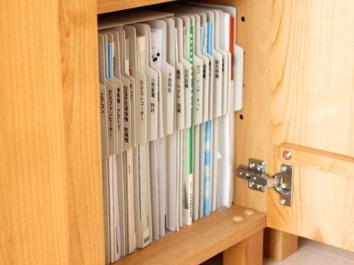 「どこいった?」がなくなる!すぐ見つかる書類収納。こんなに便利なアイテムがあったなんて♪