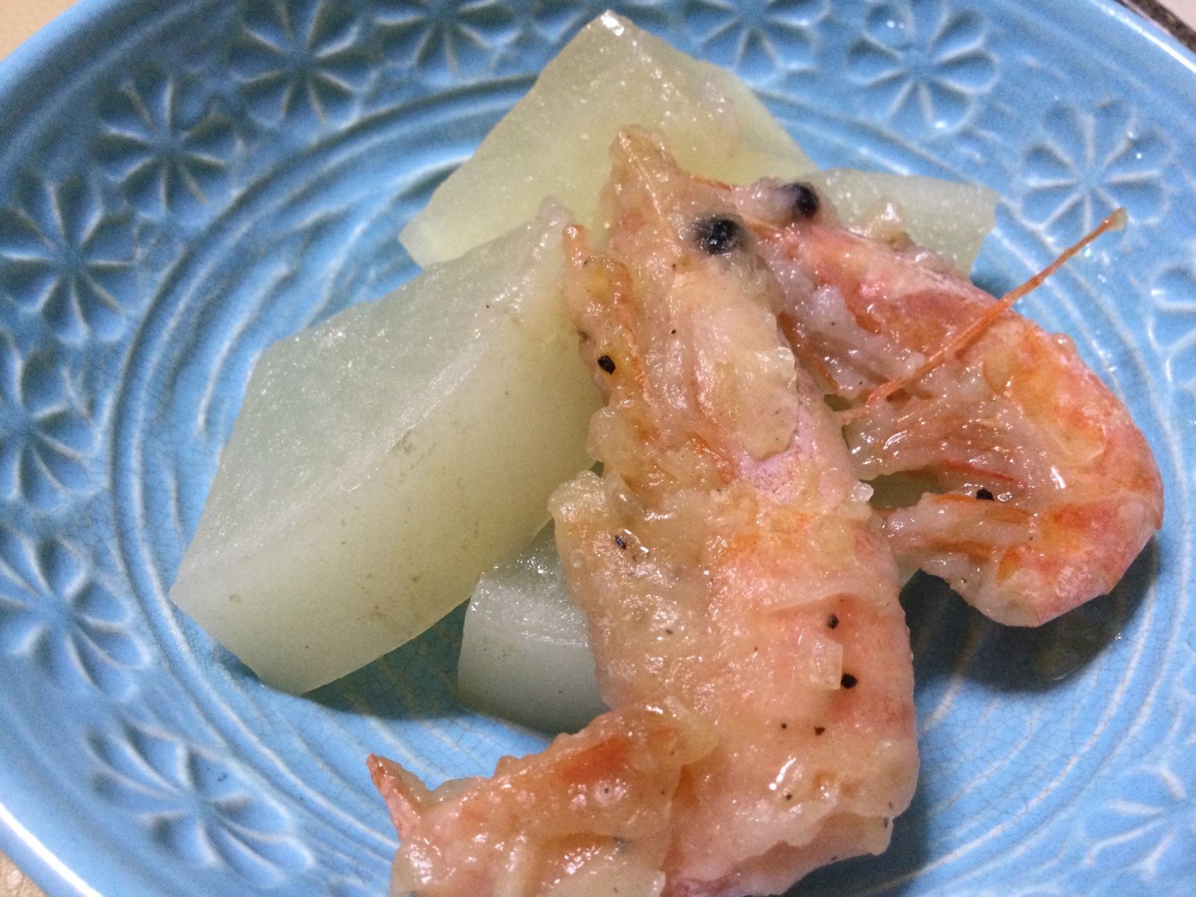 大根と小海老の炊いたんは、市販のうどん出汁でカンタンに！