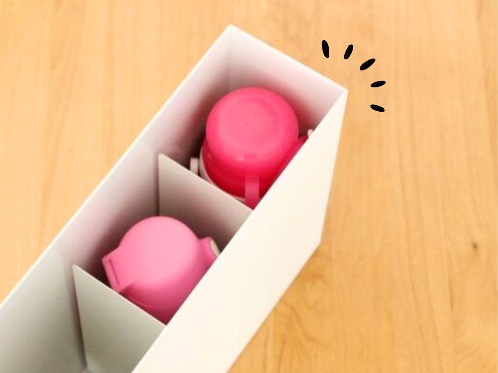 水筒の収納どうしてる？ダイソーの便利グッズで出し入れがラク＆時短に♪
