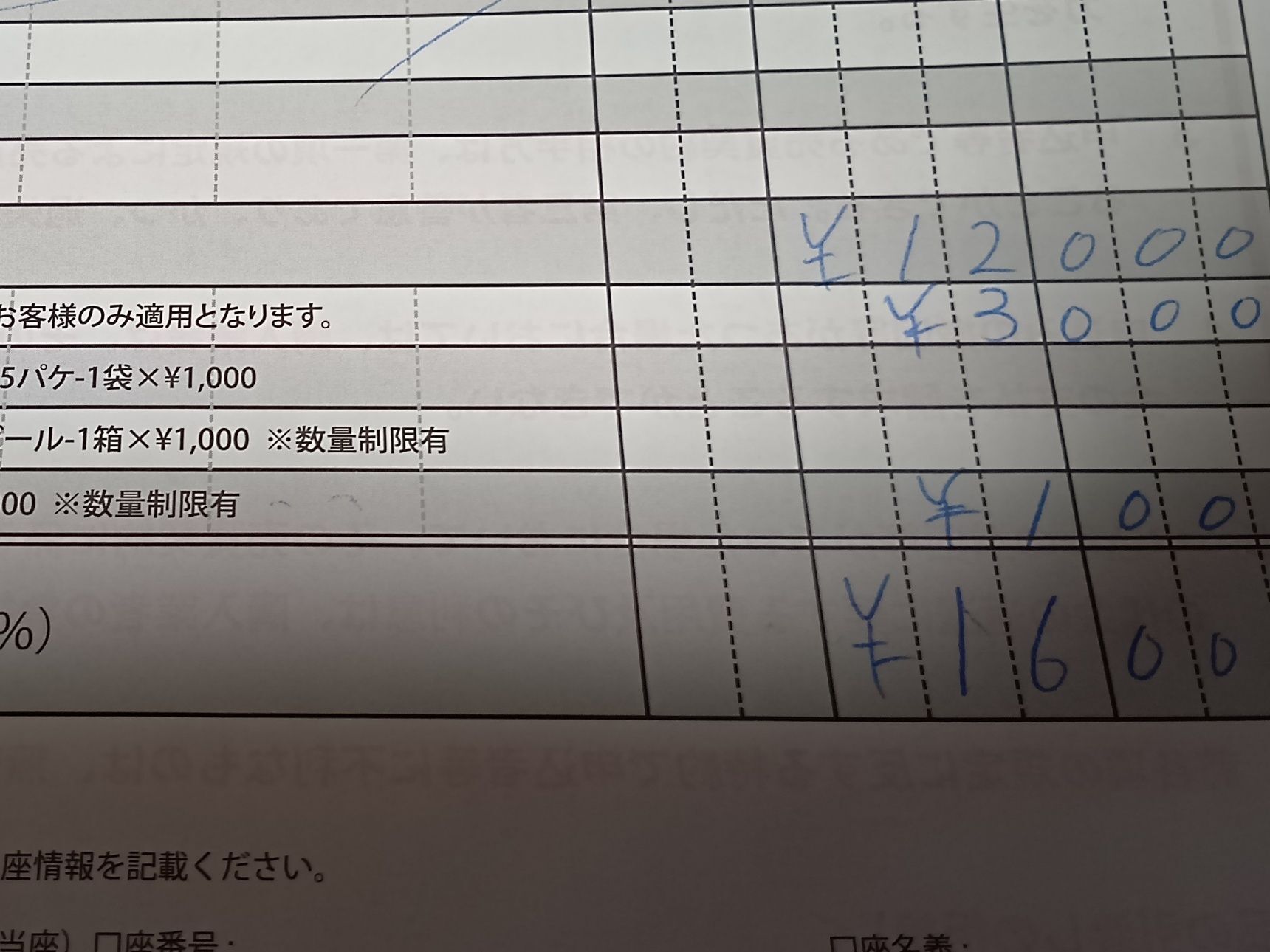 合計3点で買取価格16,000円でした！