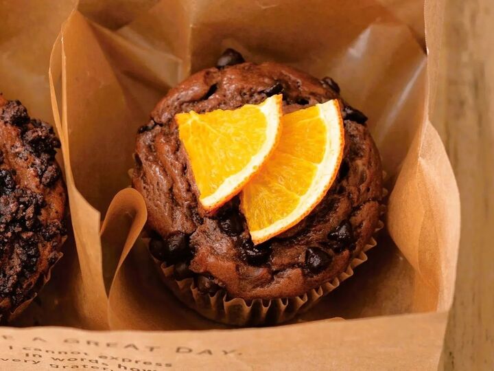 【オイルなし、グルテンなし】体にやさしい「チョコチップのココアマフィン」の作り方。豆腐ベースの生地なので意外とヘルシー!