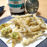 春の味！稚鮎の天ぷら